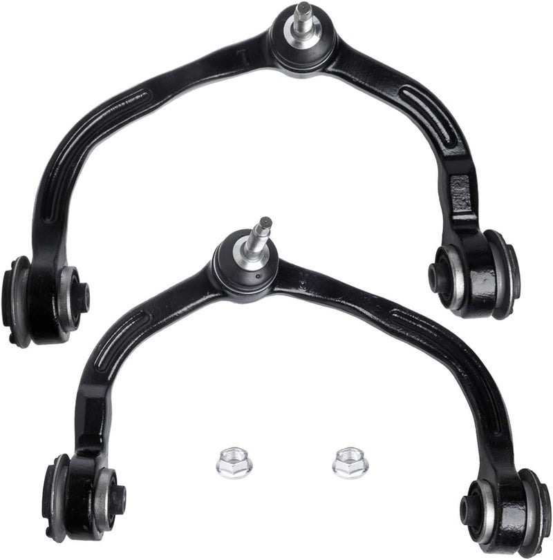 TUCAREST 2Pcs K80712 K80713 Front Upper Control Arm and Ball Joint Assembly for 2003-2004 Ford Expedition Lincoln Navigator - Image 1