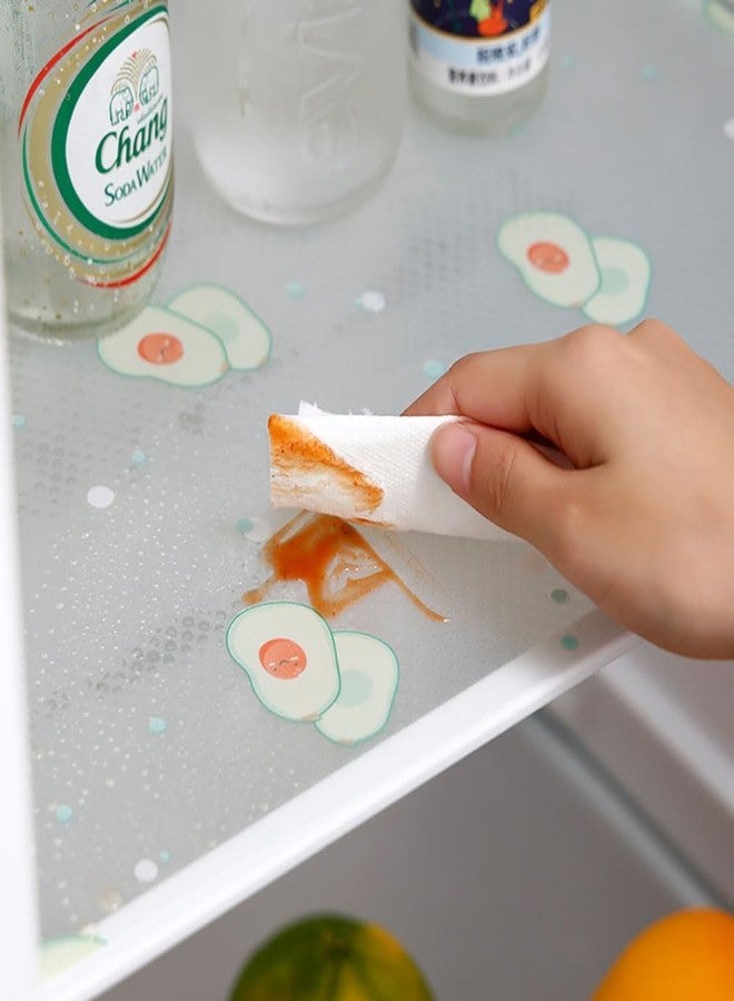Abhaymart Shelf Liner for Kitchen 1 Rolls Non-Adhesive Drawer Mats Non-Slip Printed Kitchen Drawer Mat,Fridge Mat,Waterproof and Stain-Proof for Closet Cupboard Refrigerator Cabinet Drawer (300* 45cm) - Image 5