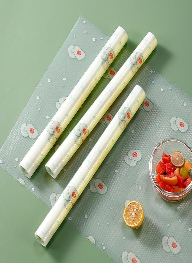Abhaymart Shelf Liner for Kitchen 1 Rolls Non-Adhesive Drawer Mats Non-Slip Printed Kitchen Drawer Mat,Fridge Mat,Waterproof and Stain-Proof for Closet Cupboard Refrigerator Cabinet Drawer (300* 45cm) - Image 1