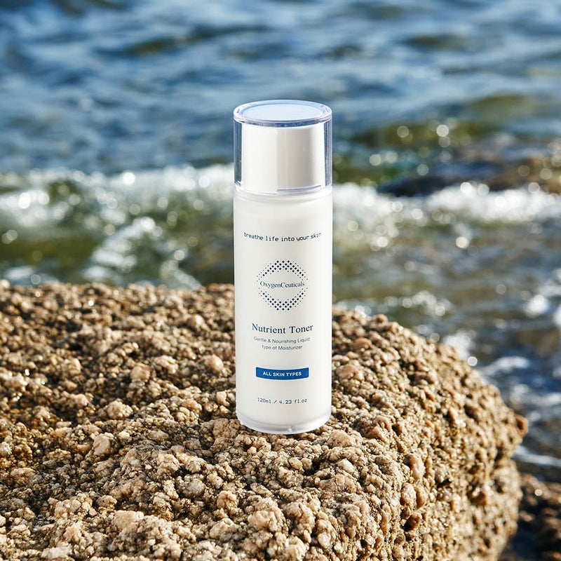 OxygenCeuticals Nutrient Toner â€“ Essence-Type Hydrating Toner for Dry Skin, Deep Moisture & Nourishing Care with Hyaluronic Acid, Portulaca & Allantoin Extracts. 10 fl.oz (300ml) - Image 4