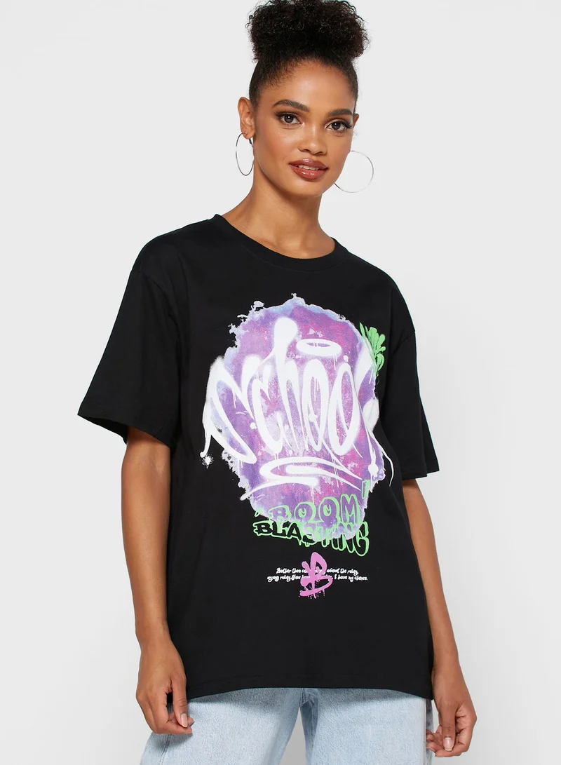 Ginger Oversized Graphic T-Shirt
