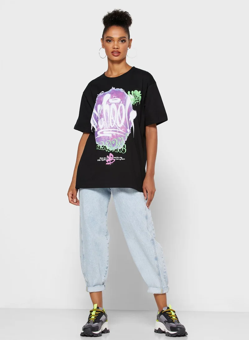 Ginger Oversized Graphic T-Shirt
