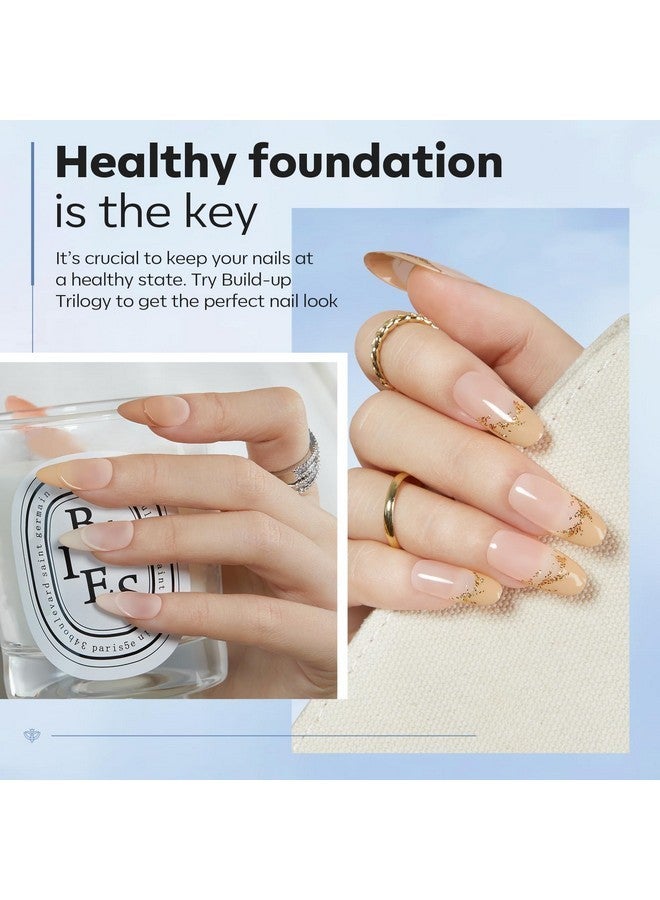 modelones Builder Nail Gel With Nail Dehydrator And Primer, 3Pcs Clear Gel Builder Acid Free Nail Prep Dehydrate & Bond Primer For Nail Thickening Apex Building Nail Extension, Led Nail Lamp Cured - Image 3
