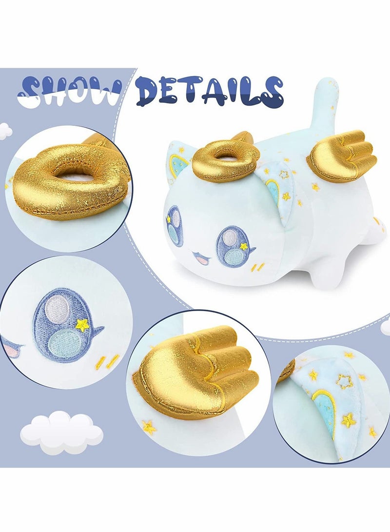 Y&D Cat Plush, 10" Plushies Collectible, Mee Meow, Cute Food Stuffed Animal Plush Pillow  - Image 2