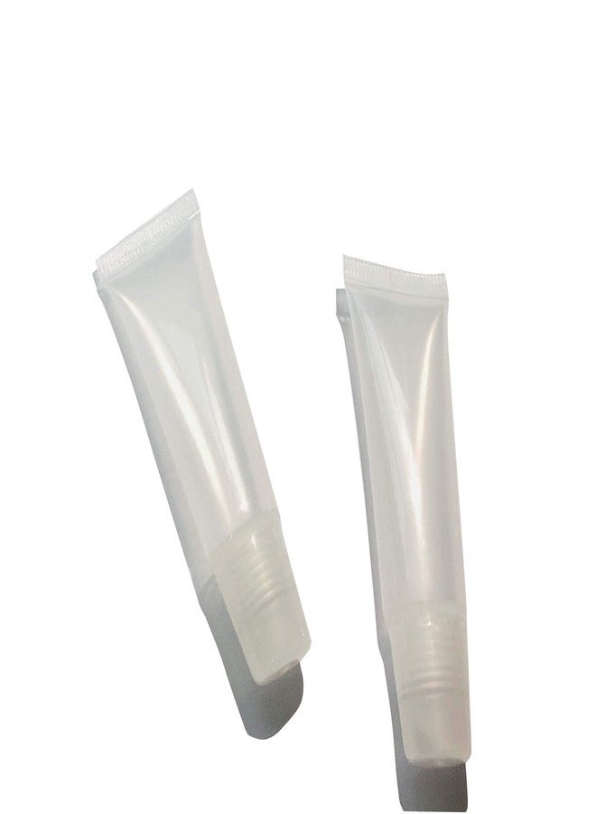 esowemsn 48pcs 8ml Refillable Clear Empty Lip Gloss Balm Containers Soft Tubes Balm Lip Gloss Bottle Cosmetic Containers Makeup Accessories (48) - Image 5