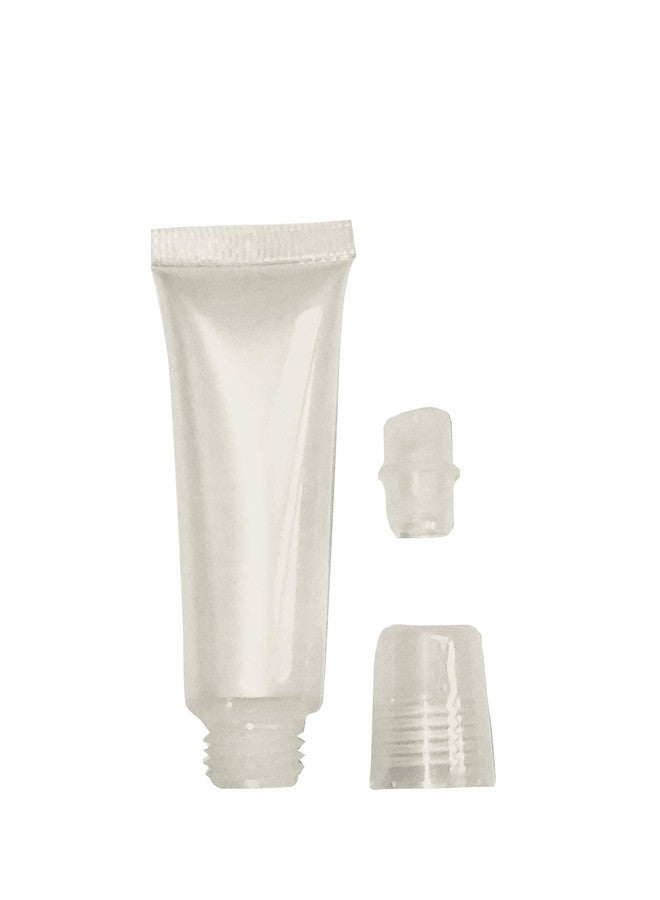 esowemsn 48pcs 8ml Refillable Clear Empty Lip Gloss Balm Containers Soft Tubes Balm Lip Gloss Bottle Cosmetic Containers Makeup Accessories (48) - Image 3