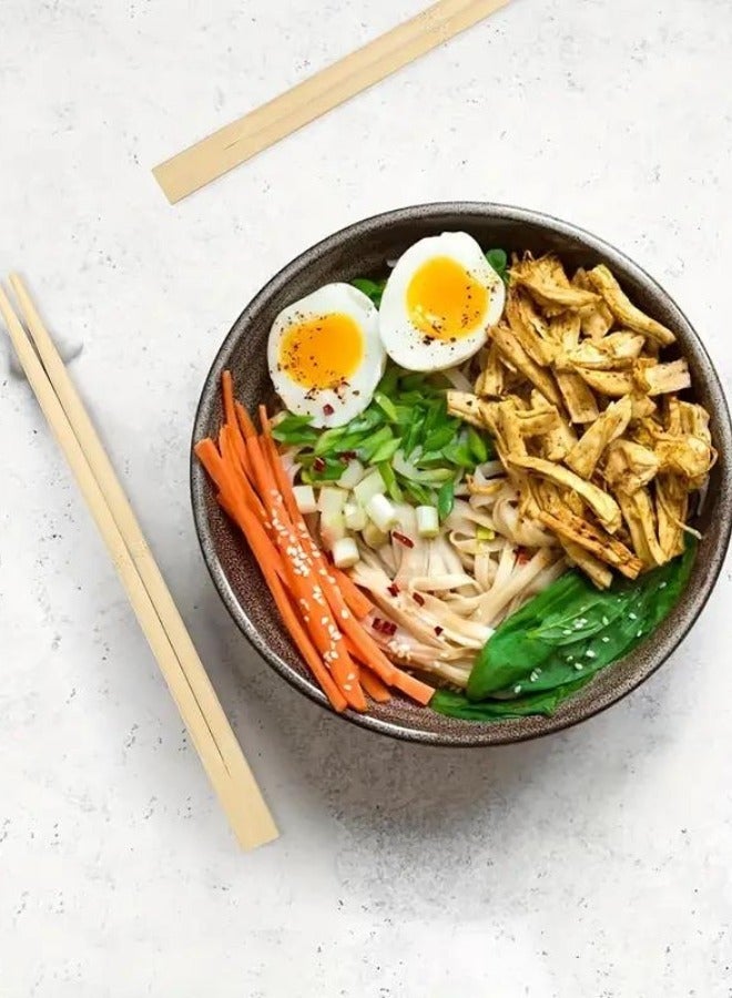 Halapack [ 50 PCS ] Halapack Biodegradable Bamboo Chopsticks Individually Wrapped - Ecofriendly, Disposable Bamboo Sticks - Perfect For Restaurants, Picnics, Noodles and Japanese Food [23cm Long] (50) - Image 5