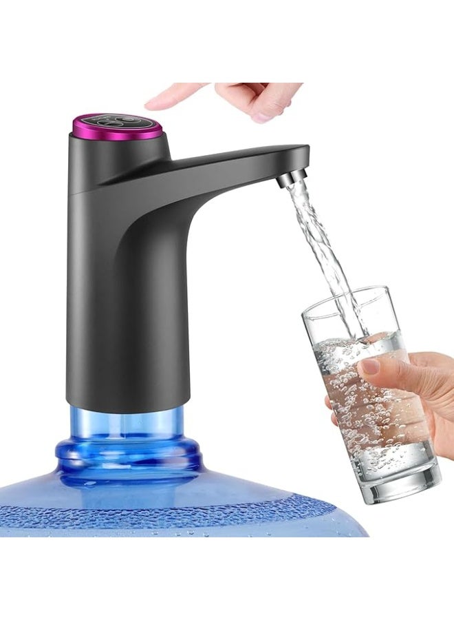 Electric Water Dispenser Pump Portable Drinking Water Pump for Standard 3-5 Gallon Bottles Home Office Use Camping Essentials - Image 1