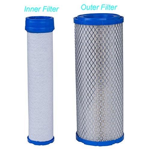 HEYZLASS 11013-7044 Air Filter, Compatible with Kawasaki 11013-7045 Kohler 2508301-S 2508304-S - Image 2