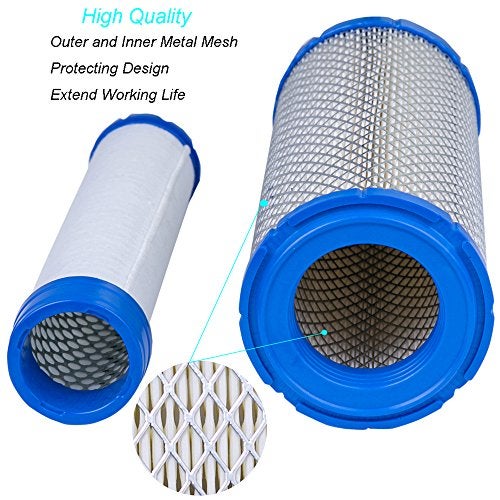 HEYZLASS 11013-7044 Air Filter, Compatible with Kawasaki 11013-7045 Kohler 2508301-S 2508304-S - Image 3