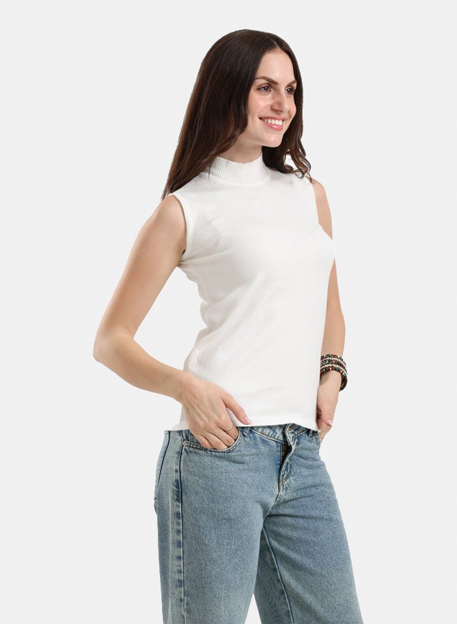 Clue Sleeveless Wool Pullover - Image 2