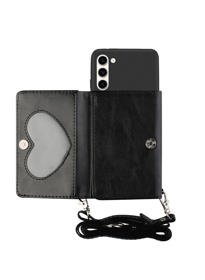 اس-توب جراب لهاتف Samsung Galaxy S23 5G مع حزام كتف ومحفظة وحقيبة بطاقات وحافظة هاتف - Image 1