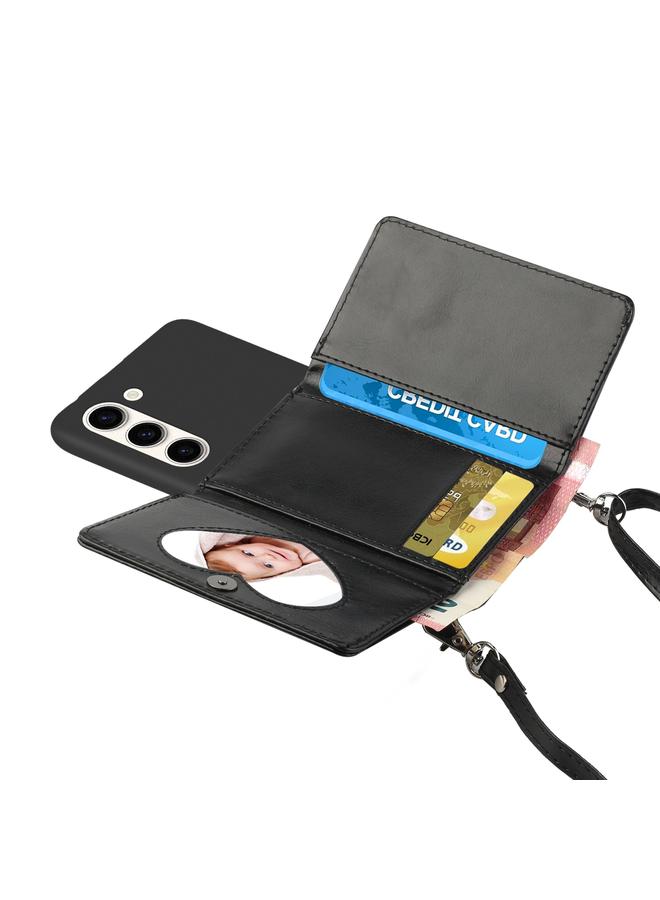 اس-توب جراب لهاتف Samsung Galaxy S23 5G مع حزام كتف ومحفظة وحقيبة بطاقات وحافظة هاتف - Image 3