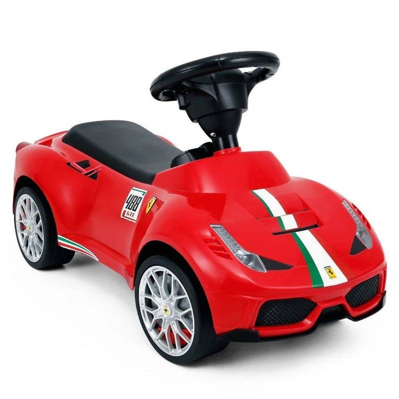 RASTAR Ferrari 488 GTE Foot-on-Floor Ride-on Car (71.1 x 29.9 x 41.9 cm, Red) - Image 1