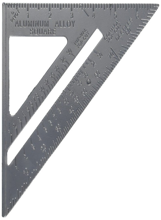 Allied Aluminum Rafter Square, 1 Inch, Classic, Multi, Aluminum Construction - Image 1