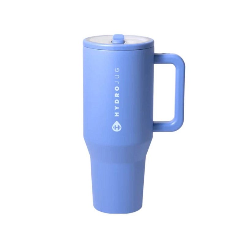 24 oz Stainless Steel Coffee Mug Straw Lid with Lid in and Double Wall - Image 1
