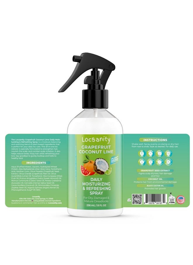 Locsanity - Locsanity Grapefruit Coconut & Lime Daily Moisturizing Spray Fine Mist - Image 1