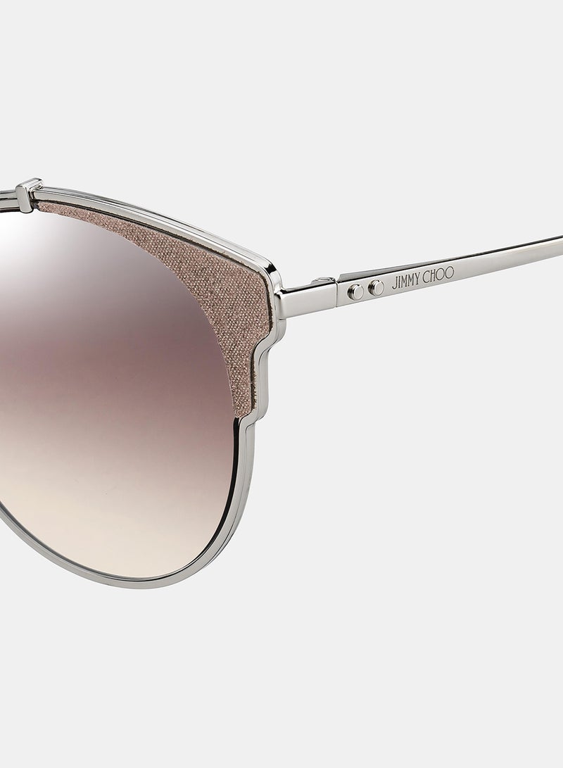 Jimmy Choo Women Cat Eye Sunglasses 59 LUE/S - Image 3