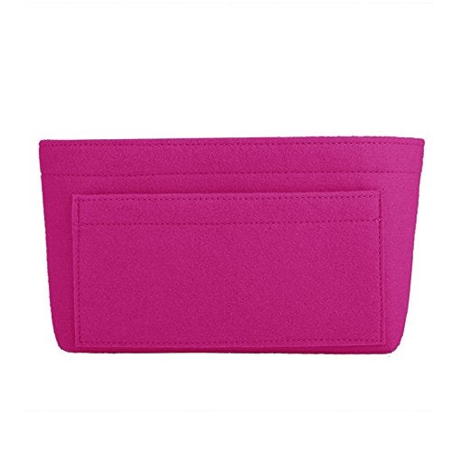 ZTUJO Purse Organizer Insert, Felt Bag Organizer For Handbag Purse Organizer,13 Colors, 6 Size (X-Large, Rose) - Image 4