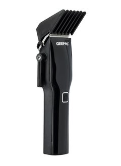 GEEPAS Digital Professional Hair Clipper, Trimmer 8 Combs Men Beard Mustache Edger With LED Display, Rechargeable Haircut Kit, Steel Blade  - Image 3