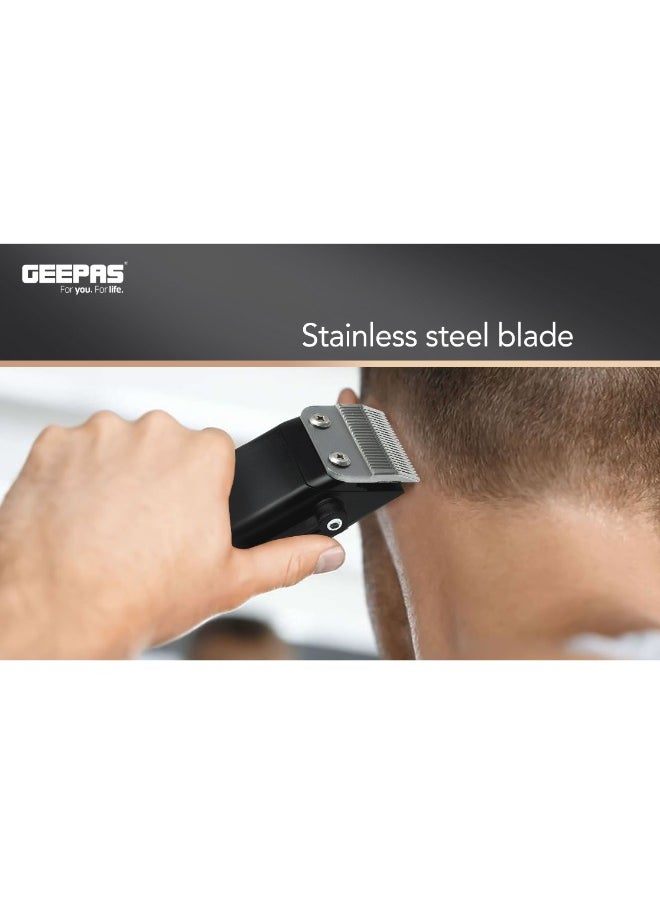Digital Professional Hair Clipper, Trimmer 8 Combs Men Beard Mustache Edger With LED Display, Rechargeable Haircut Kit, Steel Blade
