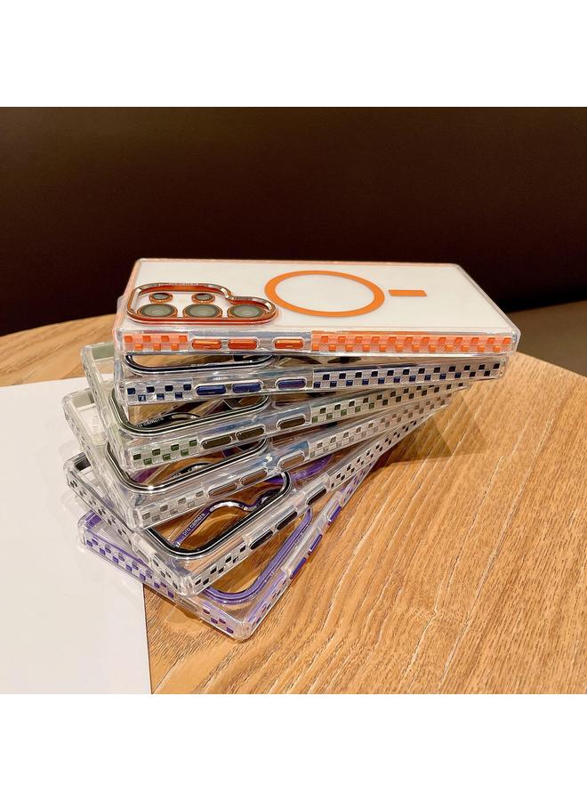 اس-توب جراب شفاف لهاتف Samsung Galaxy S25 Ultra 5G مع غشاء عدسة MagSafe - Image 3