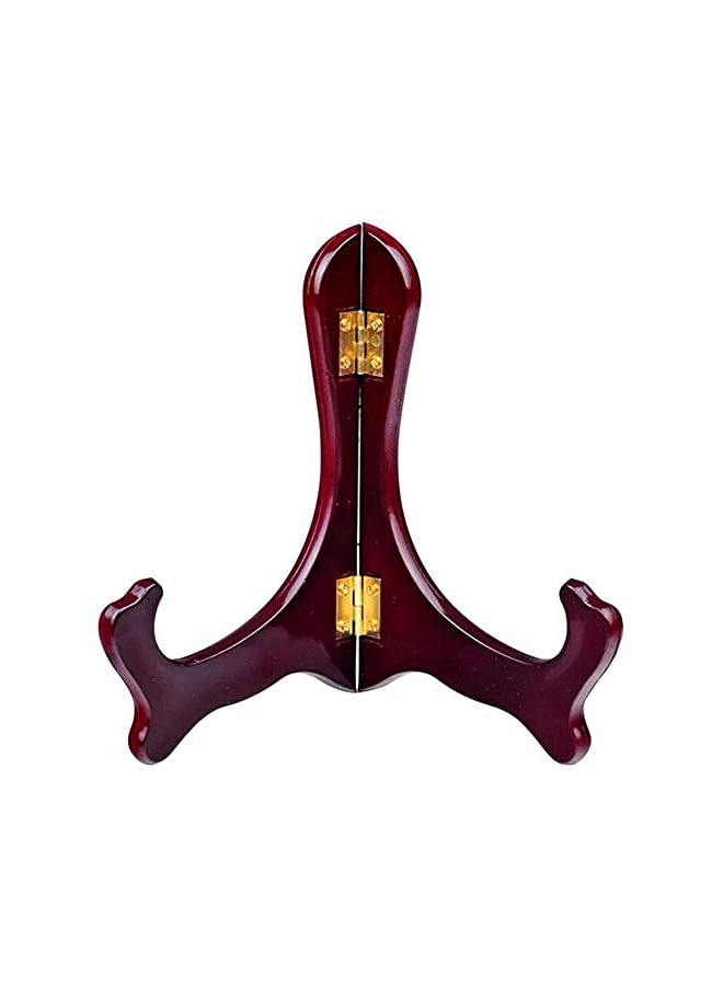 The Bros حامل لوحات خشبي 4 قطع بتشطيب الماهوجني - Image 2