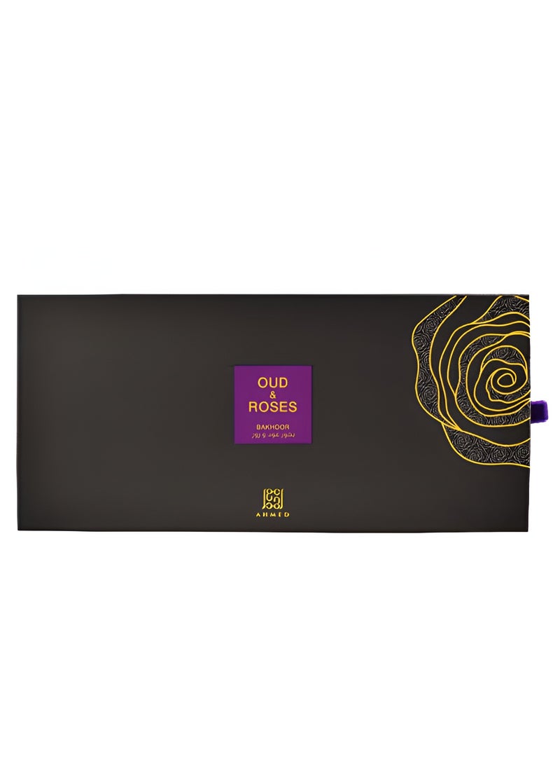 Ahmed Al Maghribi Bakhoor Oud & Roses (10 tabs)  - Image 1