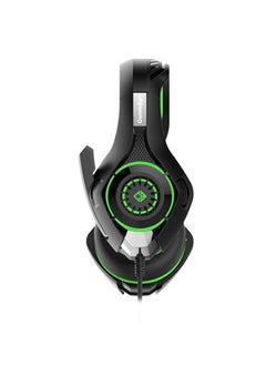 Cosmic Byte GS410 Wired Gaming Headset Over Ear Headphones with Noise Cancelling Mic Compatible with PS5, PS4, Xbox One, PC, Mac, Computer, Laptop (Black/Green)  - Image 5