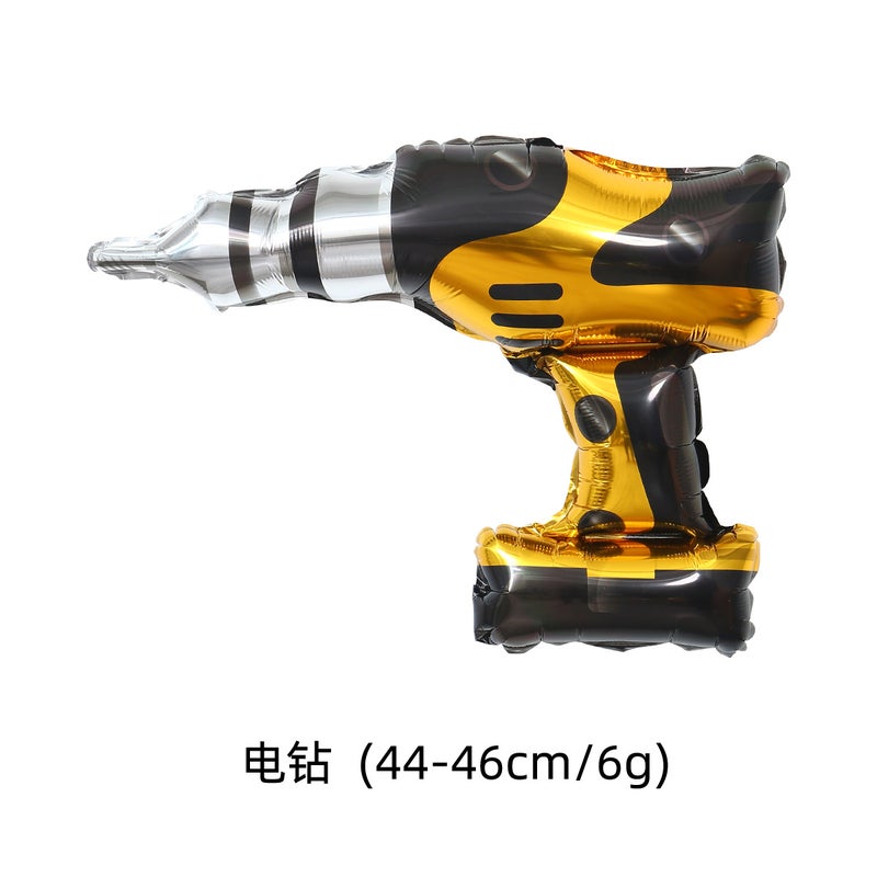 Party Decor Foil Balloons Set electric drill