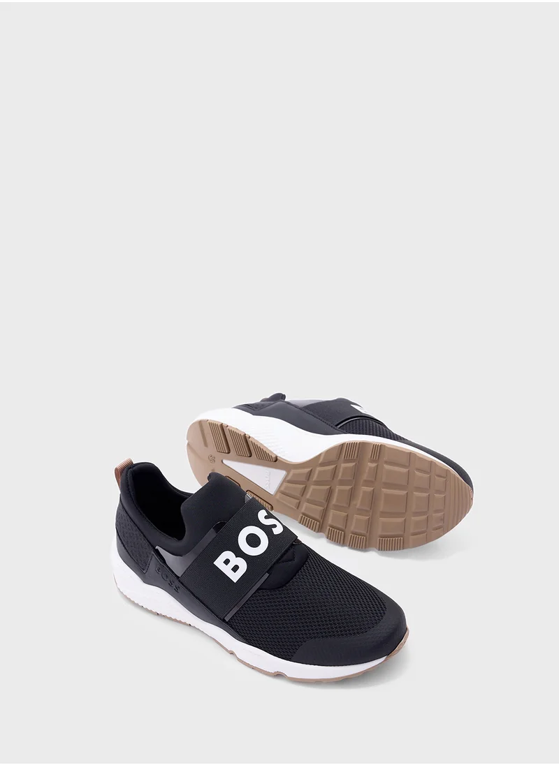 بوس Kids Low Top Slip On Sneakers