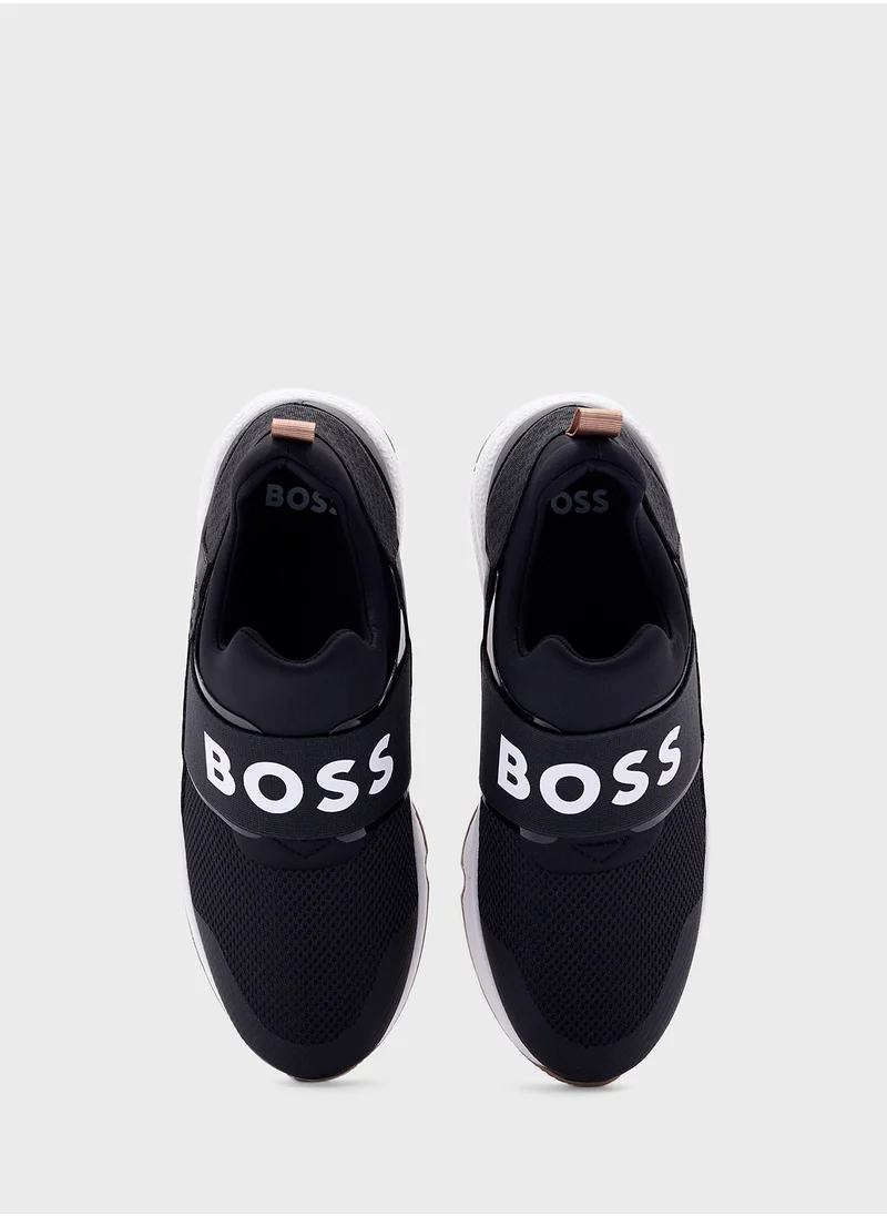 بوس Kids Low Top Slip On Sneakers
