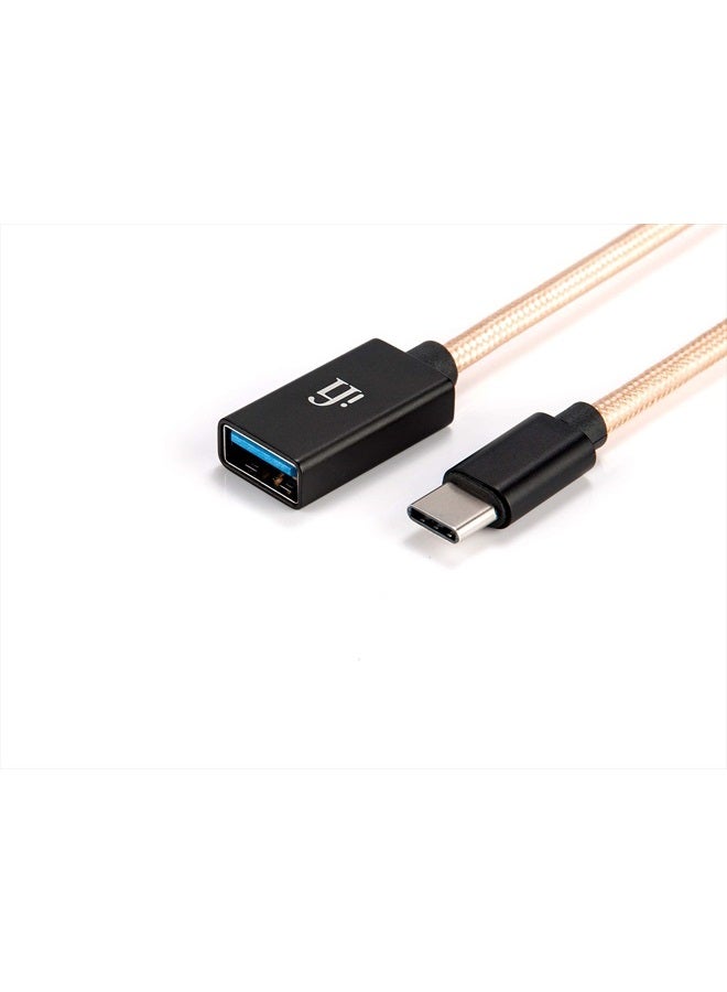 iFi Audio OTG Cable/Adapter for USB C for Android Phones/Digital Audio Players (DAPs) / Digital Analog Converters (DACs) / Amps/Laptops - Image 3