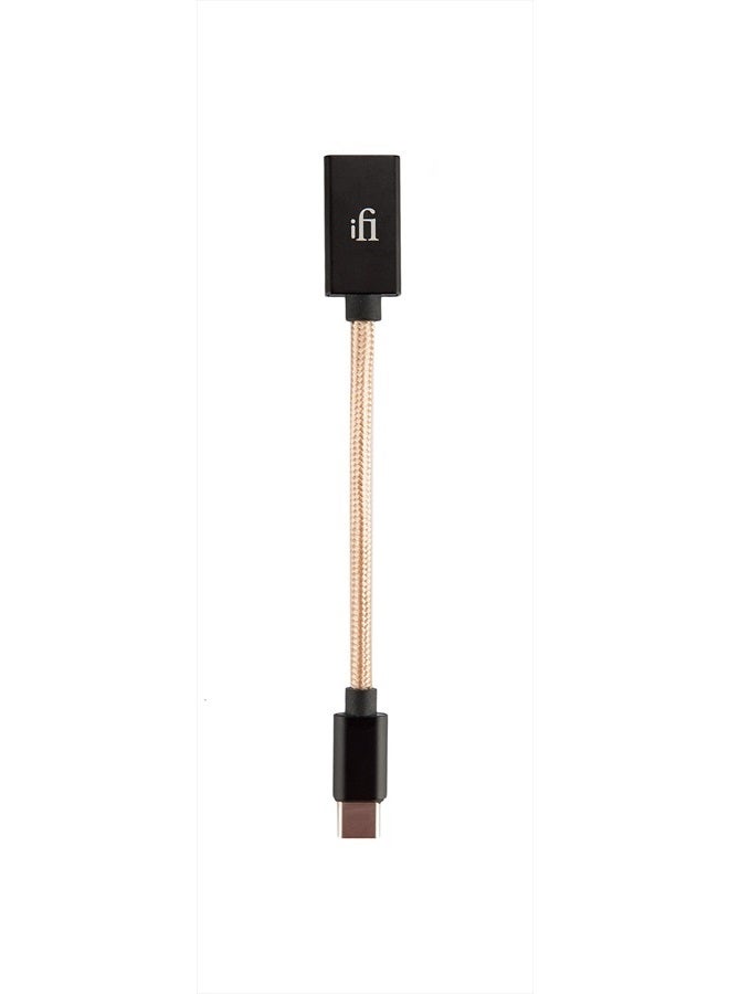 iFi Audio OTG Cable/Adapter for USB C for Android Phones/Digital Audio Players (DAPs) / Digital Analog Converters (DACs) / Amps/Laptops - Image 2