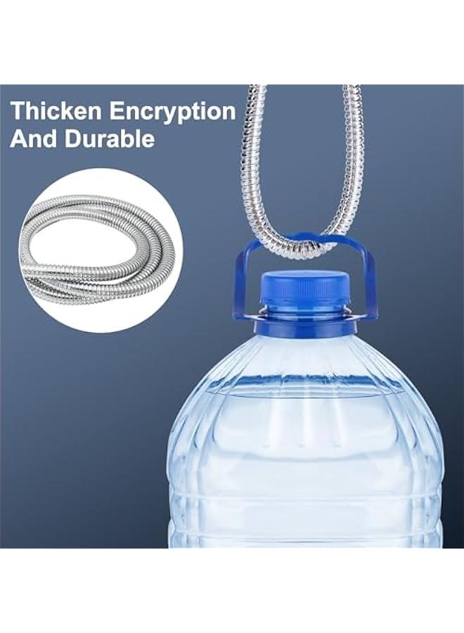 Stainless Steel Shower Hose, 63 Inches Extra Long, Handheld Shower Head with Anti-Twist Protection, Universal Replacement, Chrome - Image 3