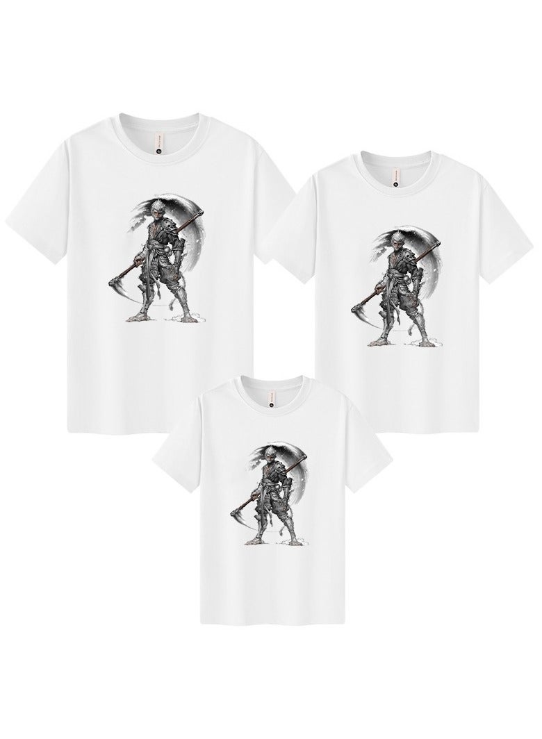 Wukong Black Myth Wukong Hoodie Round Collar Hoodie
