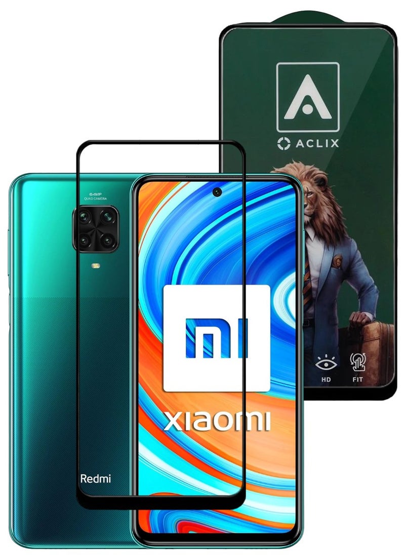 ACLIX Antistatic ESD Dustproof Premium Quality High Definition Tempered Glass Screen Protector Designed For Xiaomi Redmi Note 9 Pro - Image 1