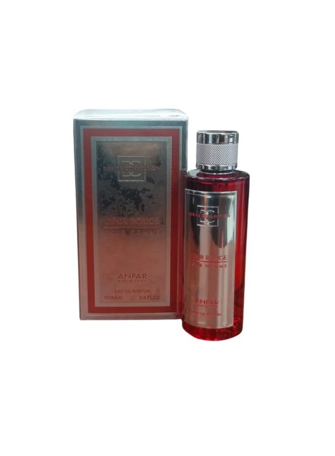 Anfar Desir Rouge Pour Homme Eau De Parfum for Men - 100ml - Image 2