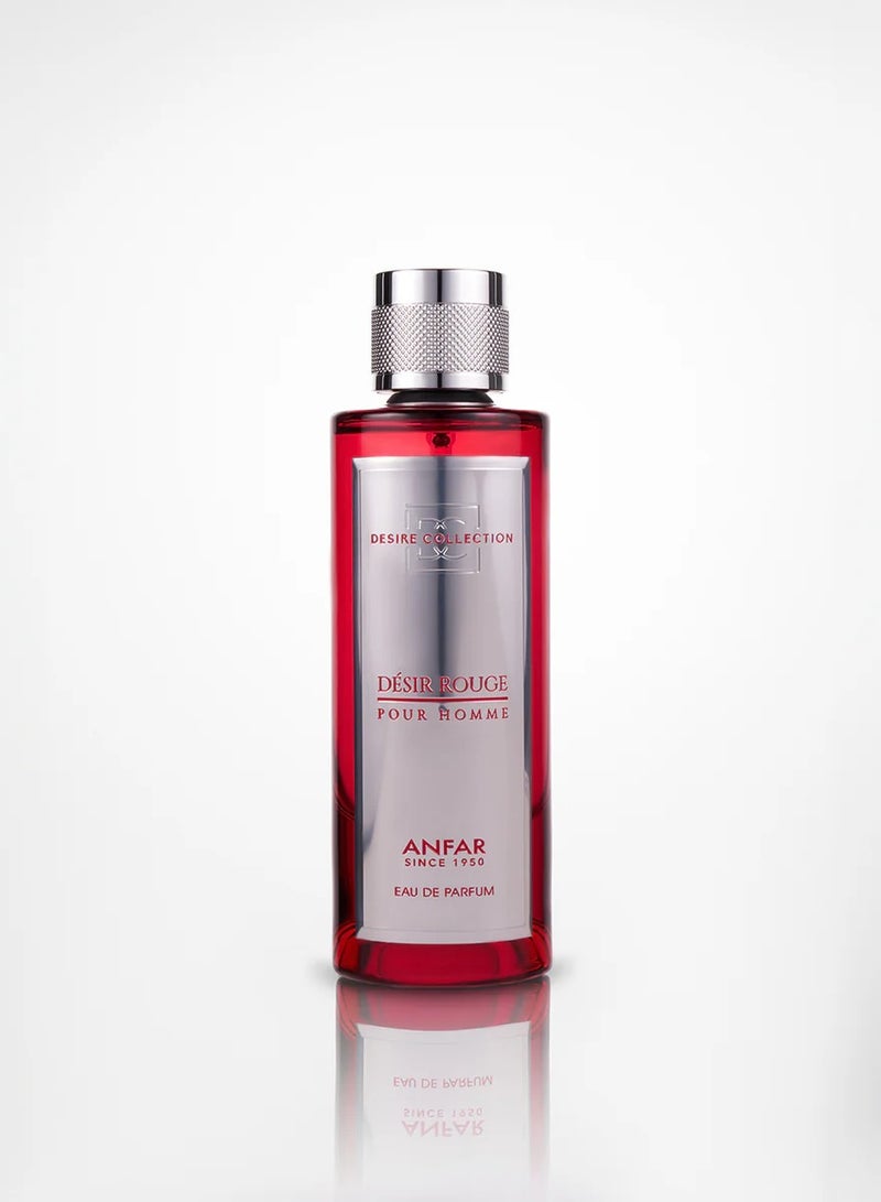 Anfar Desir Rouge Pour Homme Eau De Parfum for Men - 100ml - Image 3