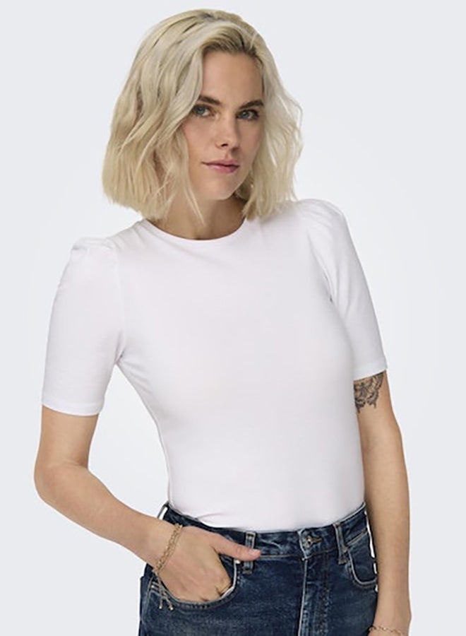 ONLY Womens Live Love 2/4 Pufftop Juniors - Image 2
