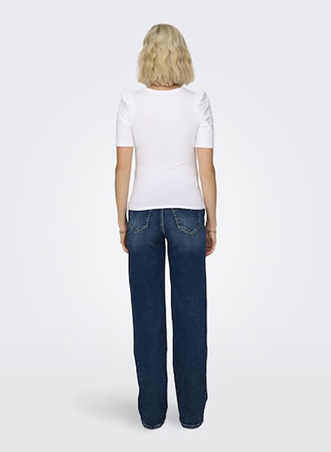 ONLY Womens Live Love 2/4 Pufftop Juniors - Image 5
