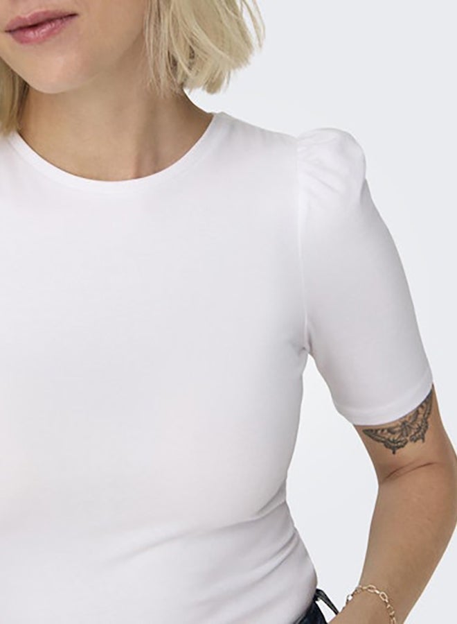 ONLY Womens Live Love 2/4 Pufftop Juniors - Image 4