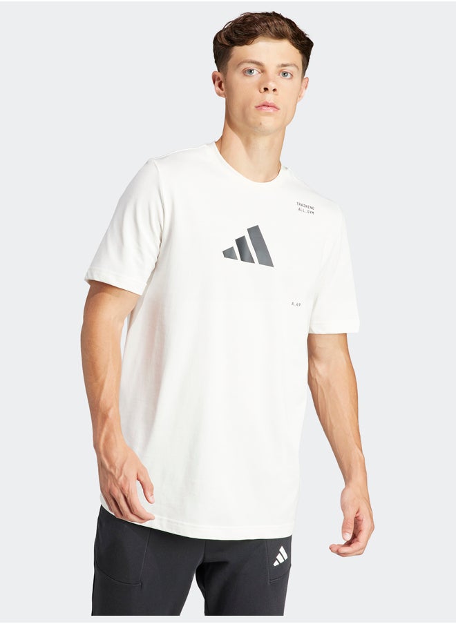 Adidas All-Gym Category Graphic T-Shirt  - Image 1
