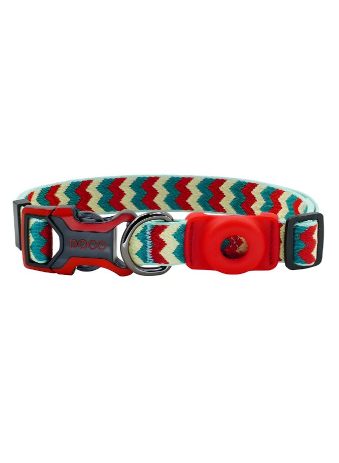 DOCO® AirTag D-ring Collar [Size - M (2.0 x 34-51cm)]