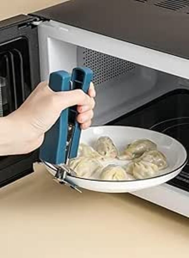 Pot Pan Holder Adjustable Hot Food Bowl Holder Pan Tray Tong Handle Holder