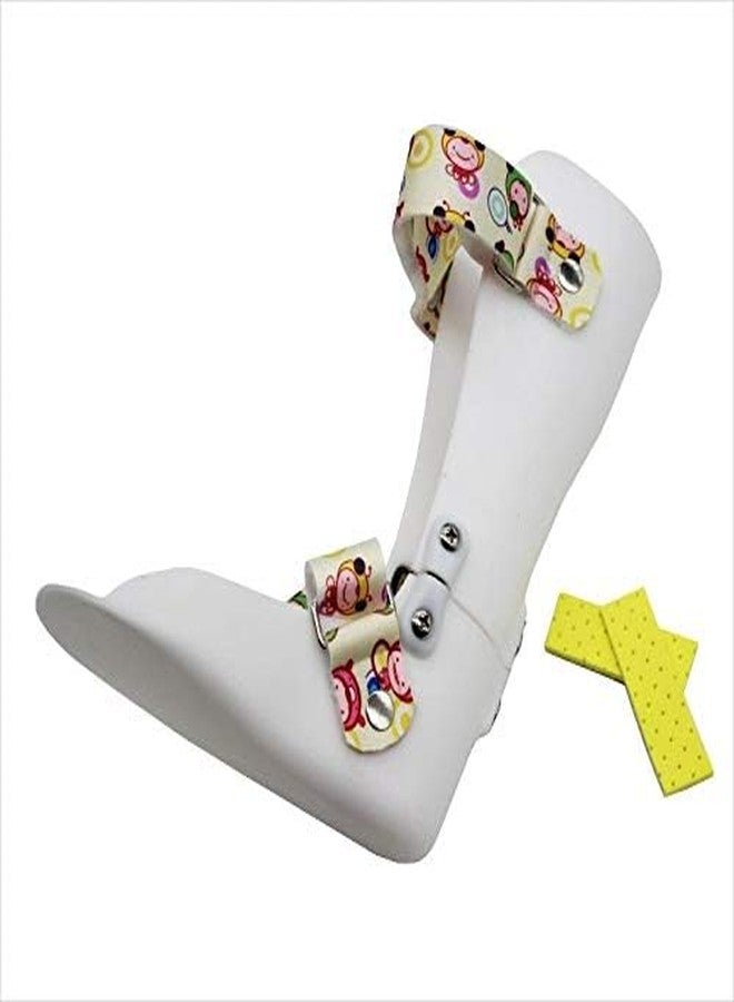 RousuCare Kids AFO Drop Foot Splint Toddler Custom Othopedic Ankle Foot Brace Night Splint Support for Children (S-Left: 5.9IN) - Image 2