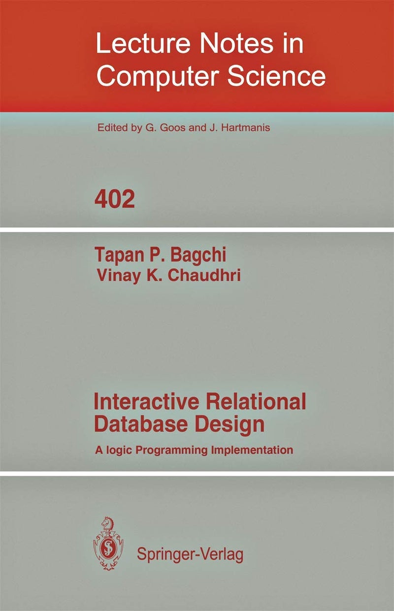 Interactive Relational Database Design: A Logic Programming Implementation