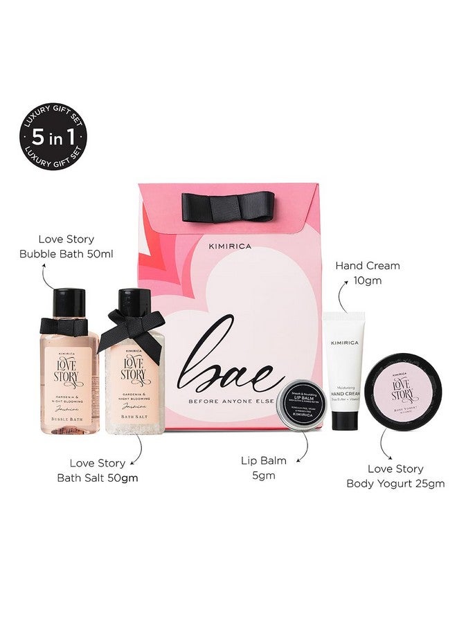 Kimirica Bae Gift Set For Men & Women|Luxury Bath & Body Gift Set Pack of 5 - Image 2