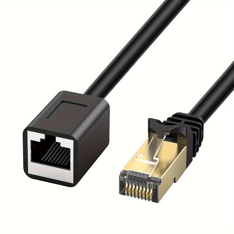 Cat 8 Ethernet Extension Cable 6FT 40Gbps LAN Cable Extender FTP Shielded RJ45 Male to Female Connector For Computer PC Laptop Smart TV - Image 3
