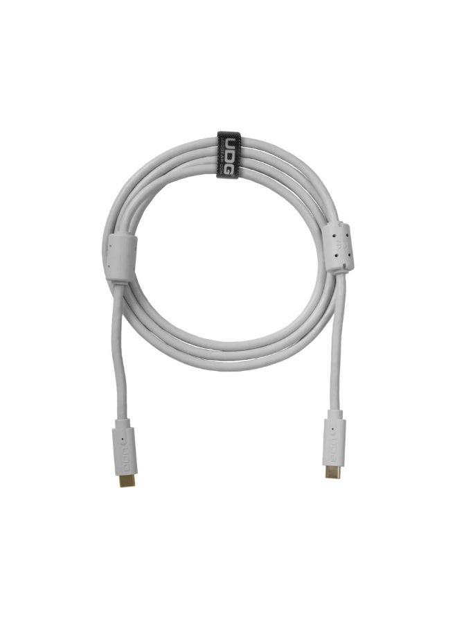 UDG Ultimate Data Cable USB 3.2 C-C, White, Straight, 1.5 m - Image 2